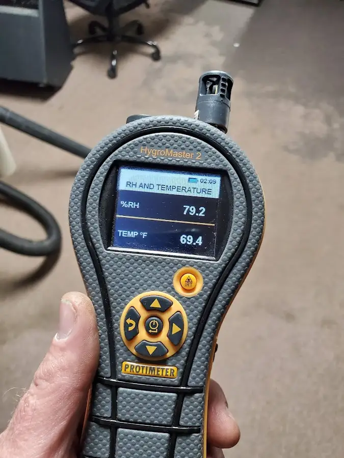 Moisture meter humidity assessment for Mold Remediation & Removal in North Merritt Island